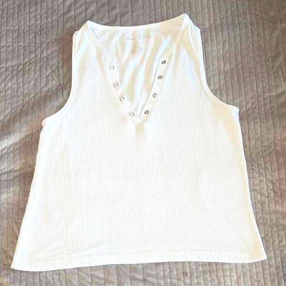 Gypsy Jade Tank Top in Cream